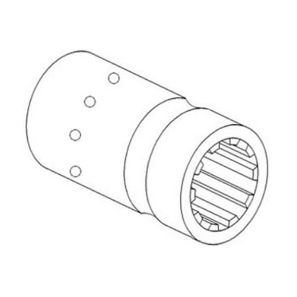Aftermarket A Fits Massey Ferguson Parts SLEEVE COUPLING 158, 202, 203, 204, 205, 2 880069M2 - main